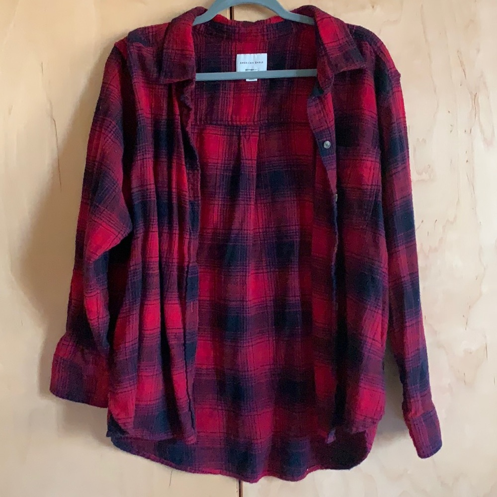 American Eagle boyfriend flannel